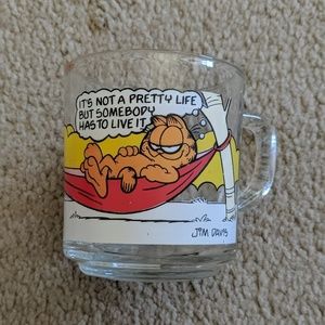 Vintage Garfield x McDonald's Glass (#1)
